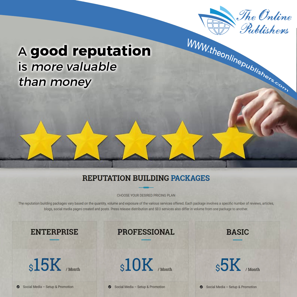Top Services You Can Enjoy From an Online Reputation Management Agency